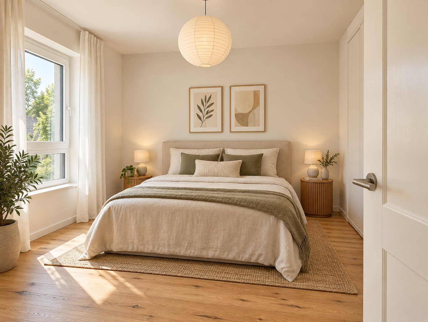Einrichtungsvorschlag Schlafzimmer im 1. Obergeschoss
